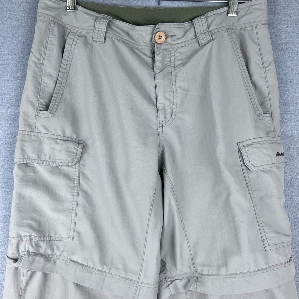 Eddie Bauer Travex 34 X 34 Zip off Convertible Pants Lightweight Travel Hike
